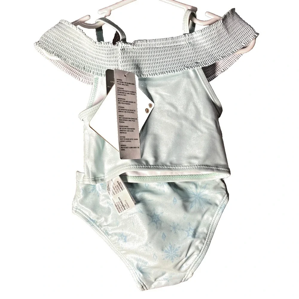 Disney  Princess‎ Elsa Bathing Bikini Size 4 New